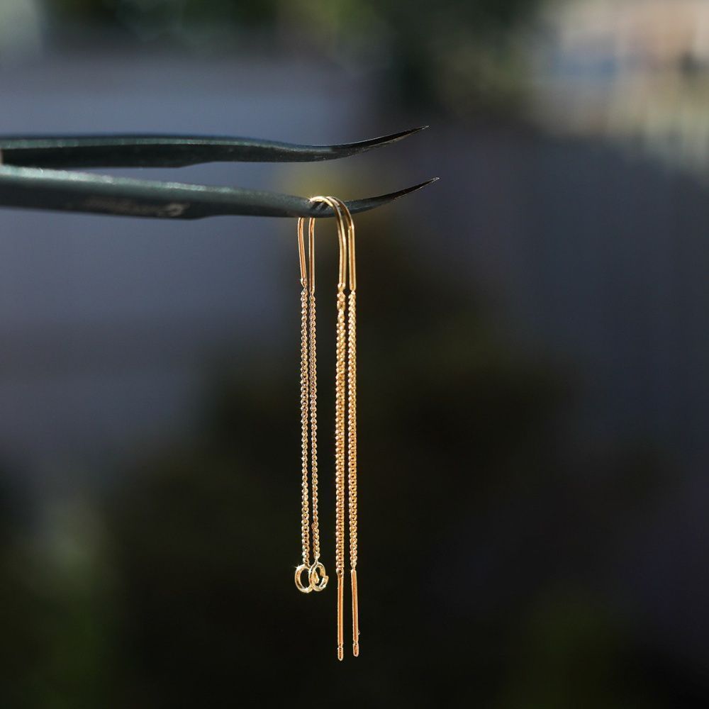 швензы-протяжки "холдер 3", позолота, 105 мм