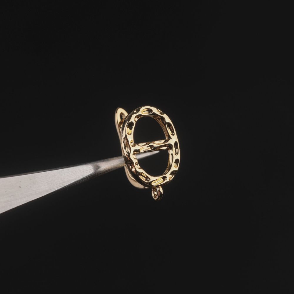 швензы "фибби", позолоченные, 18x11x11 мм 