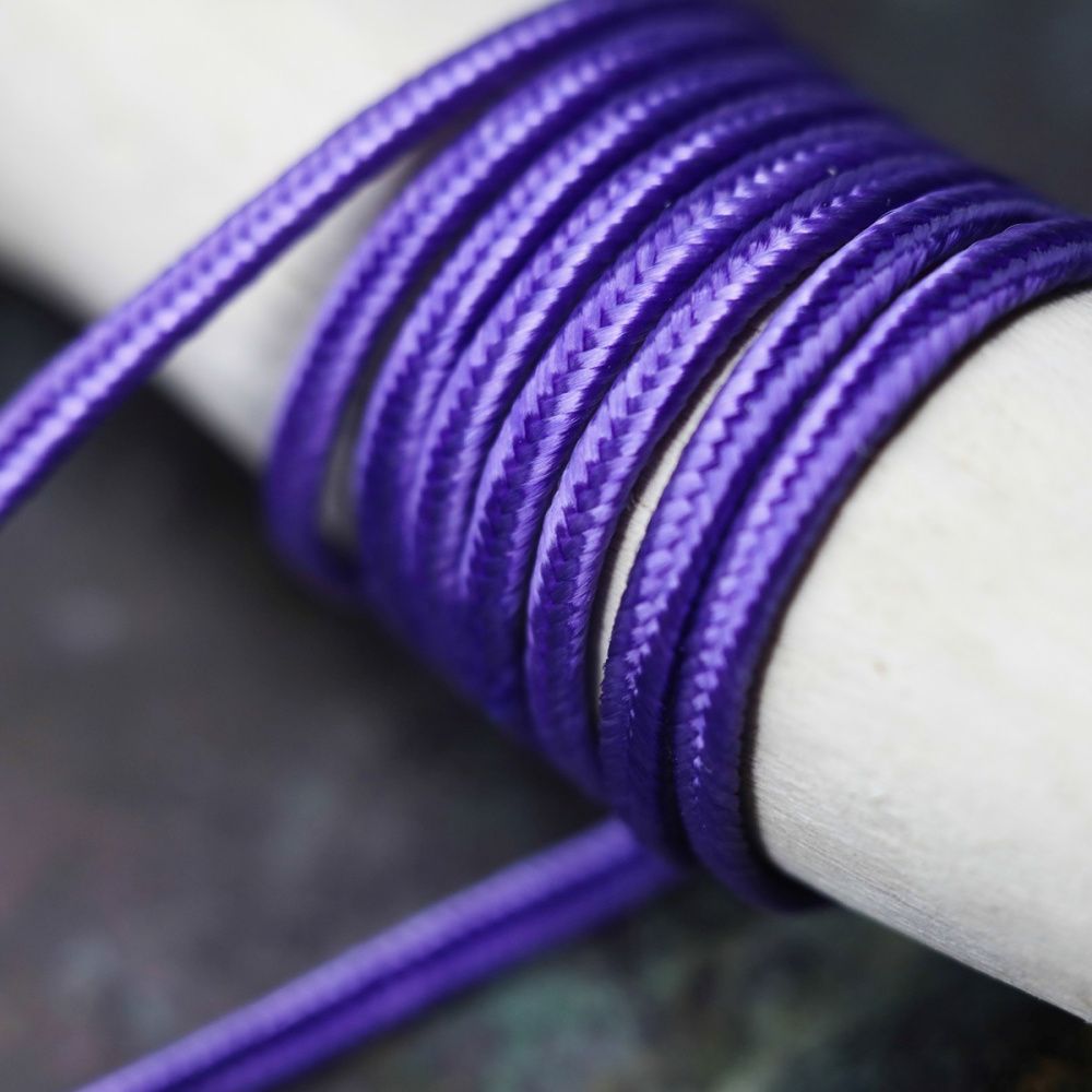 сутаж, цвет фиолетовый, 2 мм