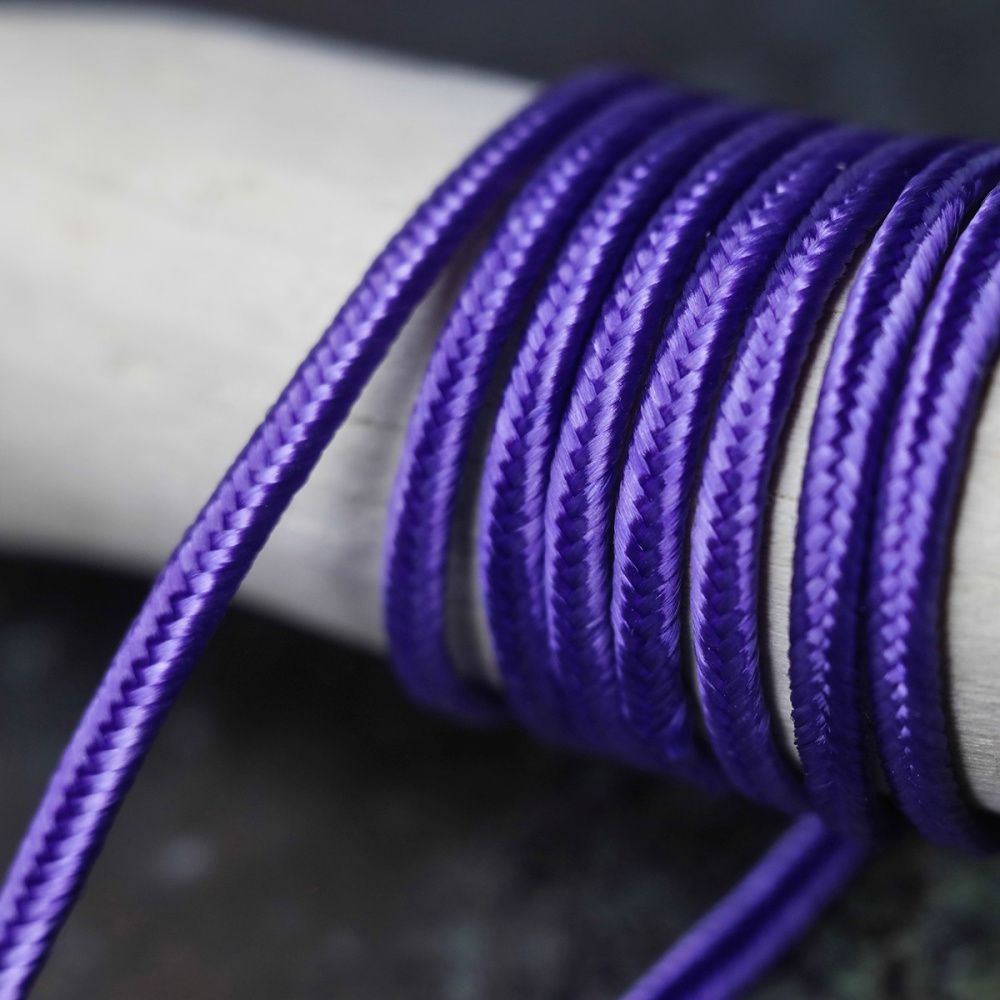 сутаж, цвет фиолетовый, 2 мм