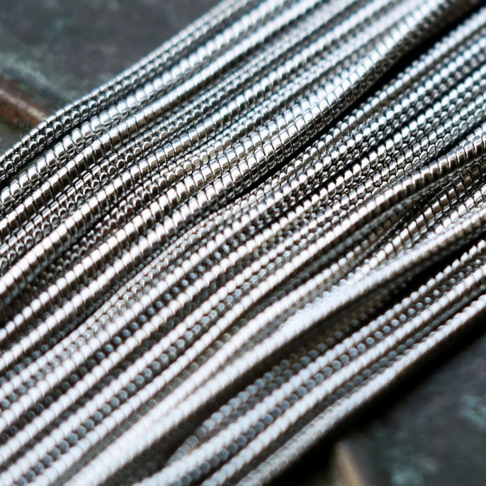 цепочка "снейк 304", цвет стальной, толщина 1.2 мм