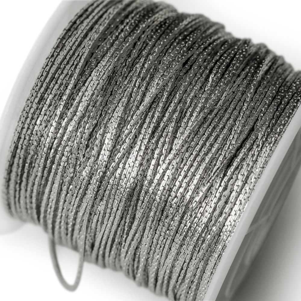 цепочка "кардан", цвет платина, звено 0.9x0.6 мм