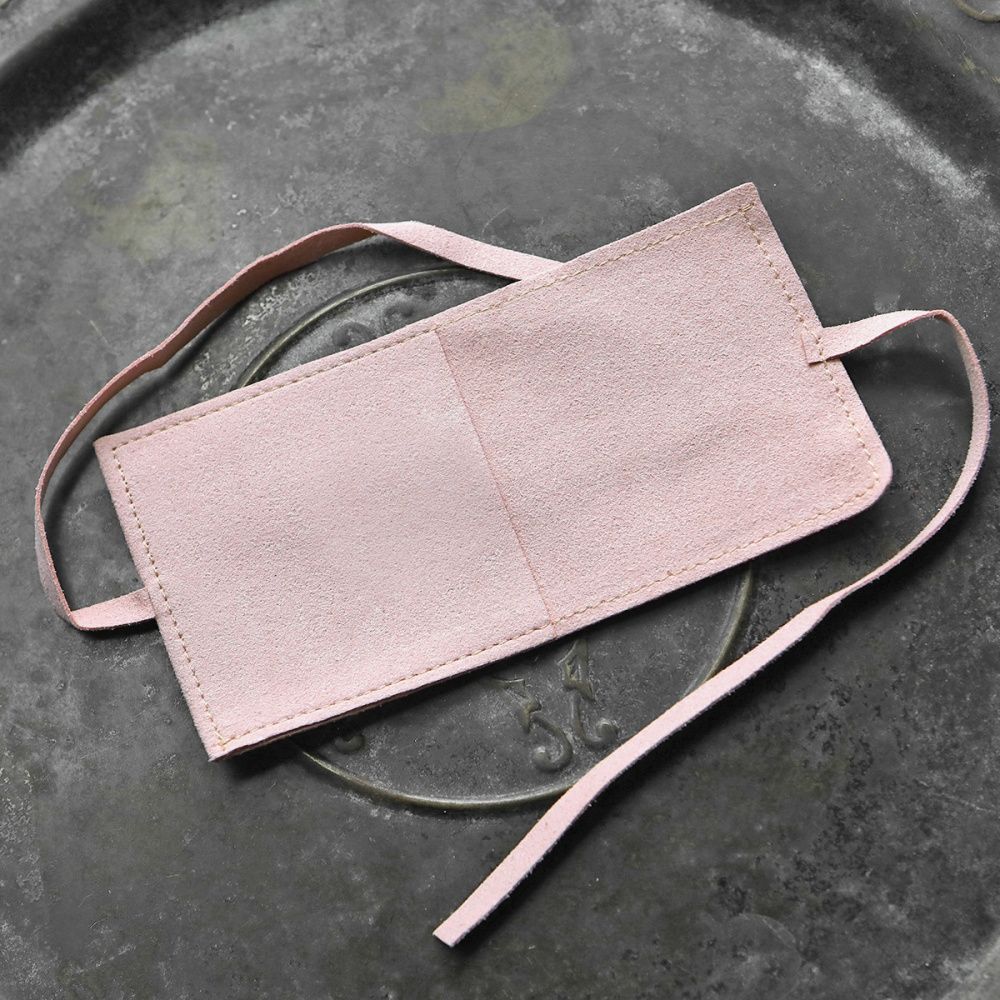 конверт для украшений, микрофибра, цвет розовый, 60х60 мм