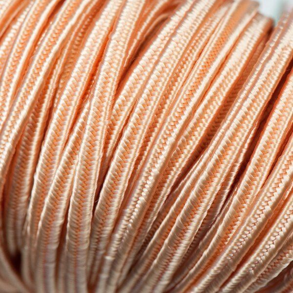 сутаж №7, персиковый, 3х1 мм (уп 5 м)