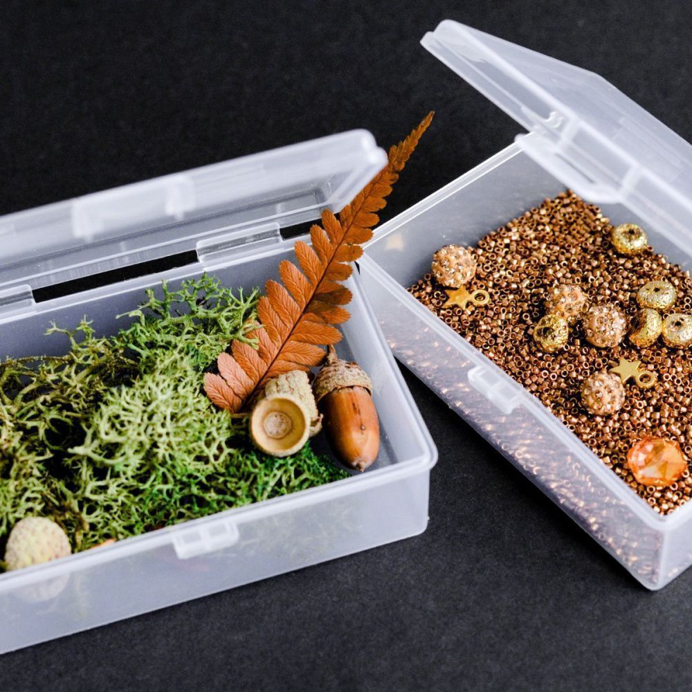 органайзер для фурнитуры, пластик, 97x67x33 мм