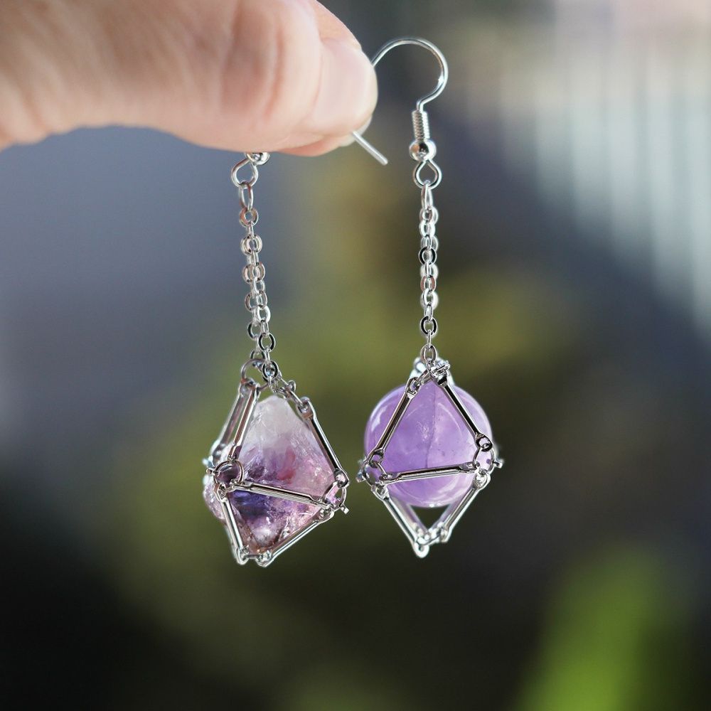 швензы "баскет", цвет платина, 65 мм