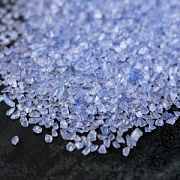 Осколки стекло, цвет лавандовый АВ, 1.5-2x1.5-2 мм (уп. 20 гр.)