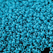 Бисер "Радуга", цвет голубой, 12/0 (уп 7 г)