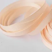 Лента репсовая, цвет кремовый, ширина 10 мм