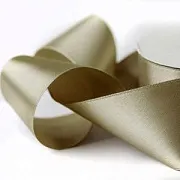Лента, атлас, цвет хаки, ширина 50 мм
