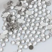 Стразы клеевые холодной фиксации Люкс, Cristal, SS16