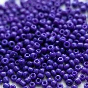 Бисер "Радуга", цвет синий индиго непрозрачный, 12/0 (уп 7 г)