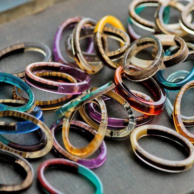 коннектор комбинированный "древо", овал, цветовой микс, 35x22x2-5 мм