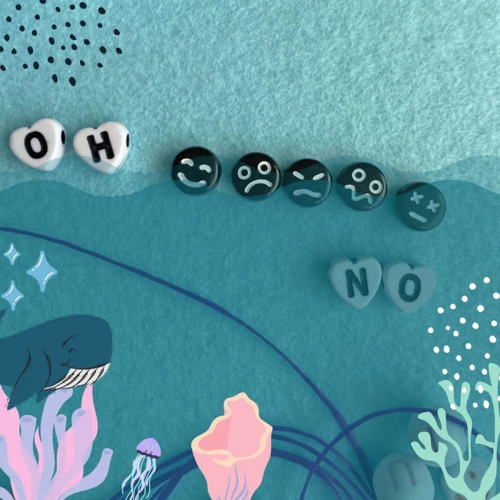 набор бусин в органайзере "марина"