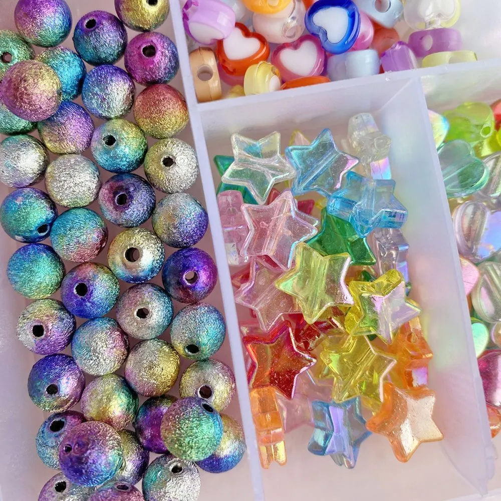 набор бусин в органайзере "роузи"