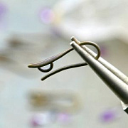 Швензы "Одри", цвет бронза, 20.5x8.5х1 мм