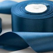 Лента, атлас, цвет морской волны, ширина 50 мм