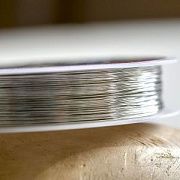 Проволока медная, цвет серебряный, d 0.3 мм, 20 м