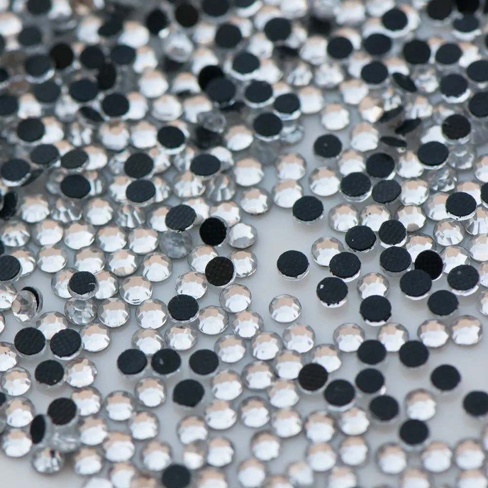 стразы термоклеевые горячей фиксации dmc, cristal, ss10