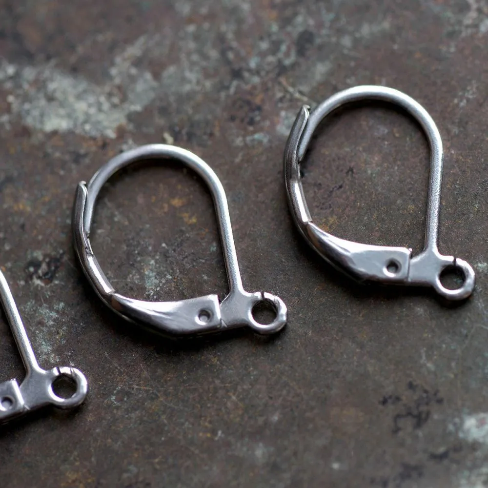 швензы "кристи", сталь гипоаллергенная, 15x11x2 мм