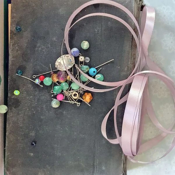 лента, атлас, цвет розовый, ширина 10 мм ленты