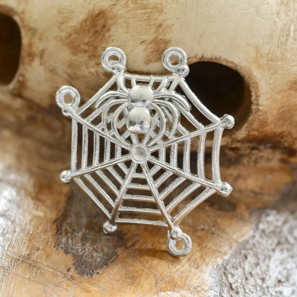 коннектор "паутина", цвет платина, 38х33х2 мм