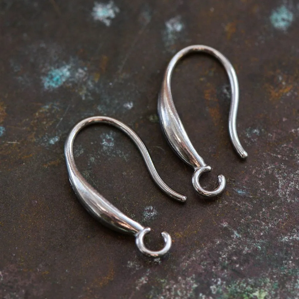 швензы "малена", сталь гипоаллергенная, 18x10x2.5 мм