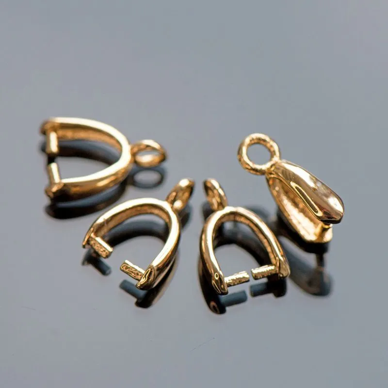 бейл, позолота, 11x8x3 мм